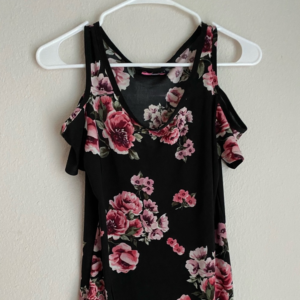 Black Roses Blouse